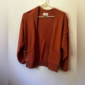 Burnt Orange Cardigan